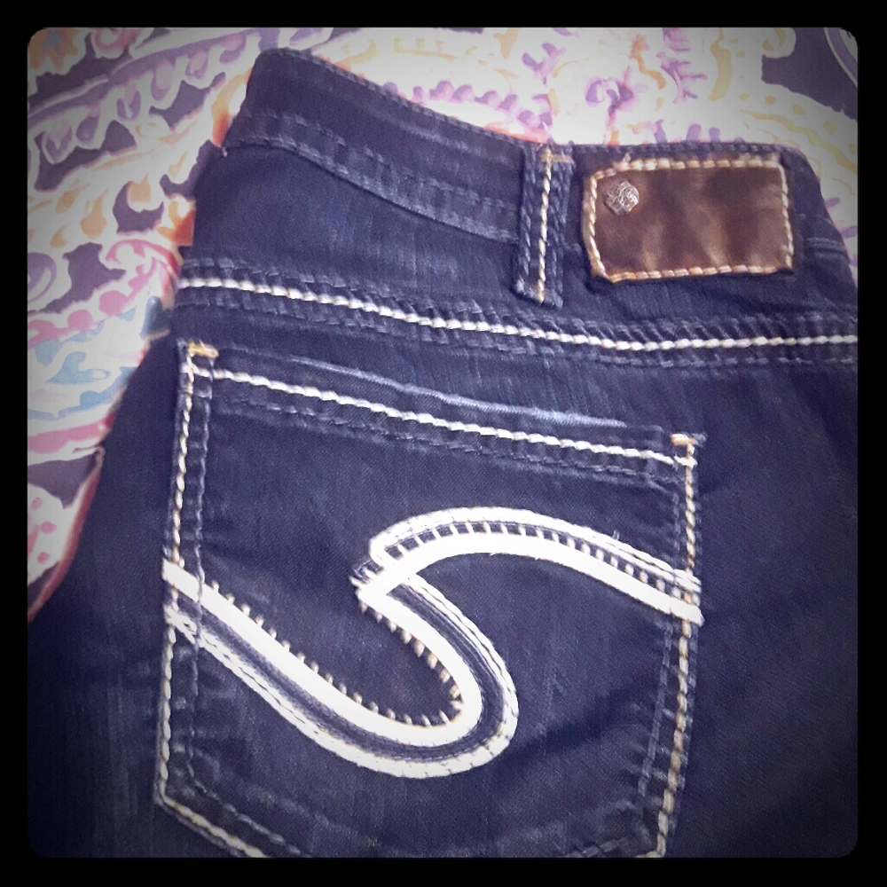 Silver jeans